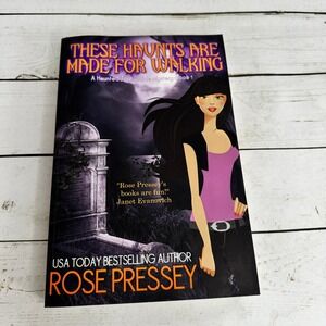 These Haunts Are Made for Walking Rose Pressey 2020 Haunted Tour Guide Mystery